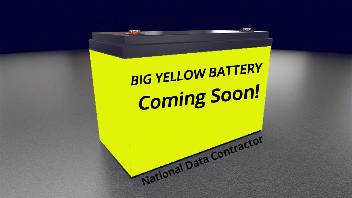 Big Yellow Battery : Solid State Lithium Revolutionizing Industrial and Construction Heavy Equipment Power 