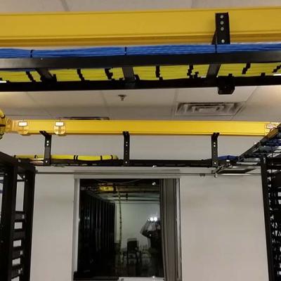 Cabling Contractor Rack Building Vert Overhead